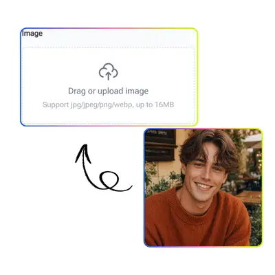 Upload image to AI Background Remover