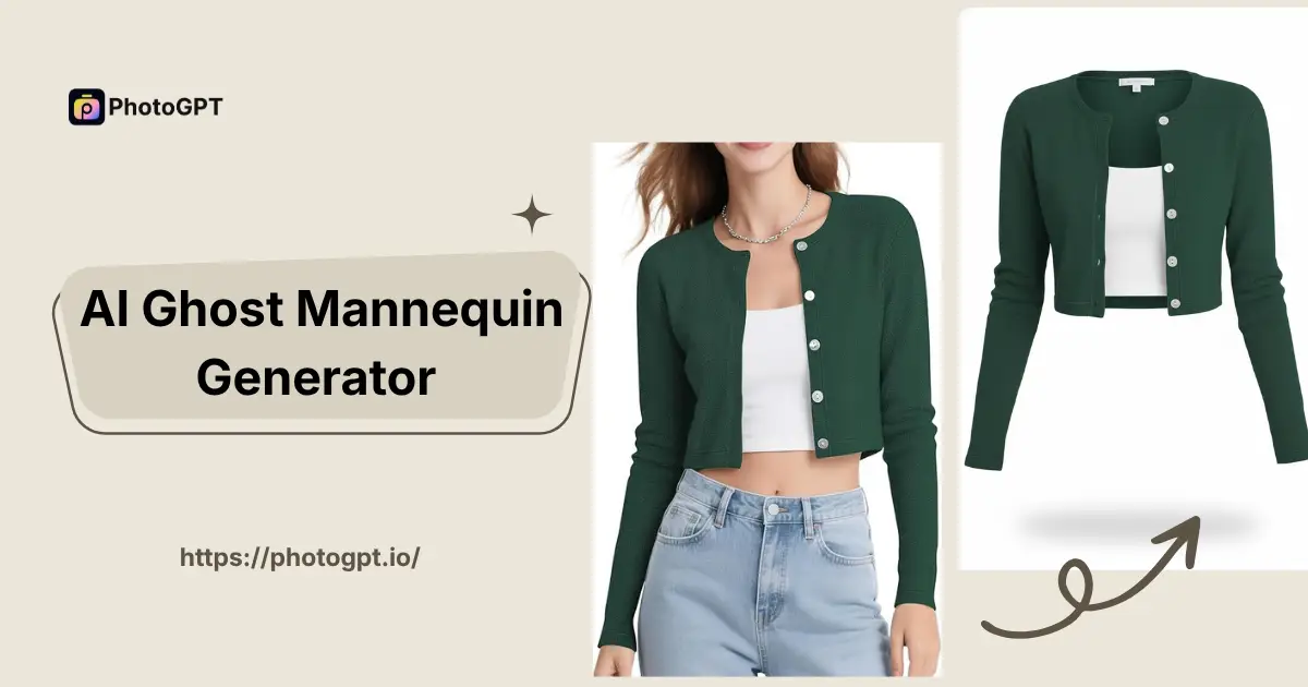 KI Geister-Mannequin-Generator - Kostenlos Kleidungsfotos erstellen