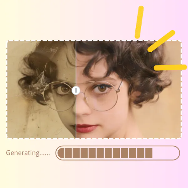 AI写真高画質化ツール:ステップ2:画質レベルを選択し、高画質化を有効にする