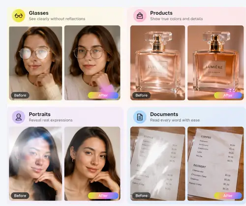 PhotoGPT AI Photo Glare Remover painSectionContent
