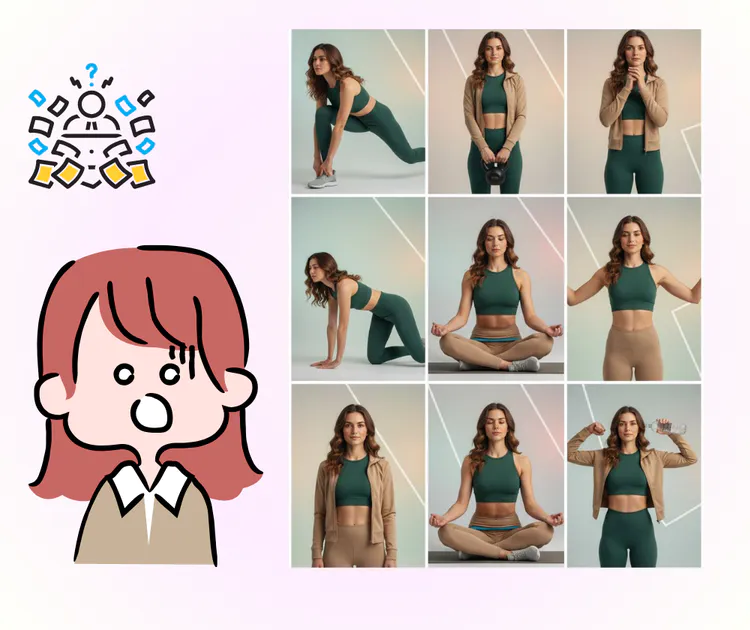KI-Pose-Generator - Stundenlang nach einer brauchbaren Pose zu suchen ist frustrierend