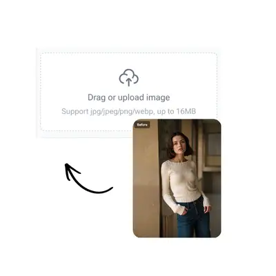 ステップ1:暗い画像をアップロード