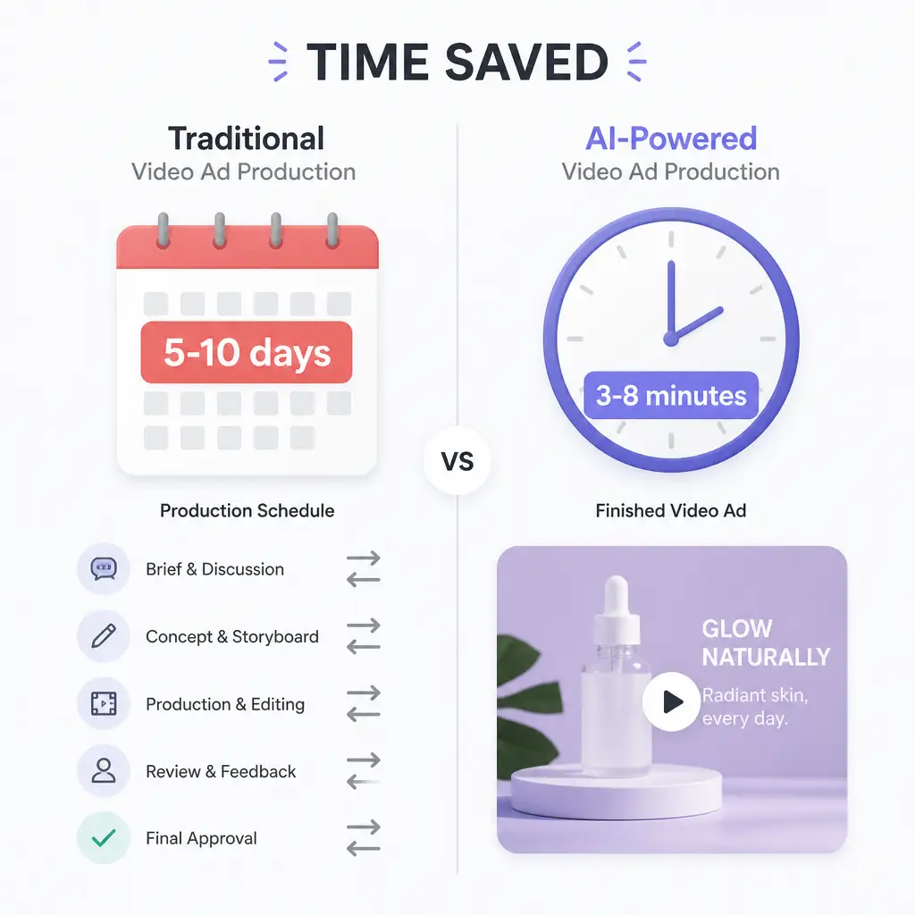 Générateur de Publicité Vidéo IA Points de douleur
