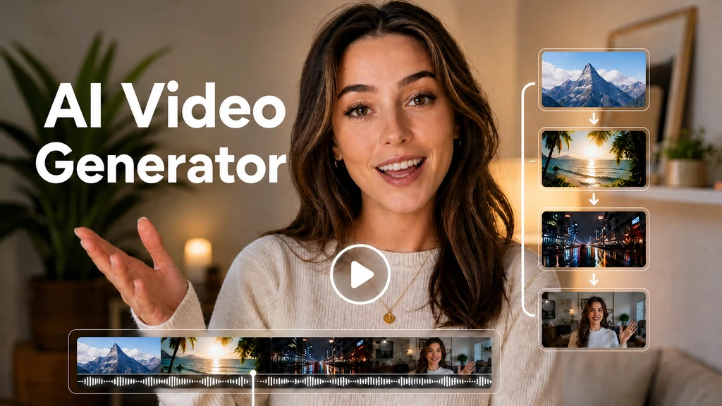 KI-Video-Generator - Kling, Seedance, Veo Top-Modelle Online