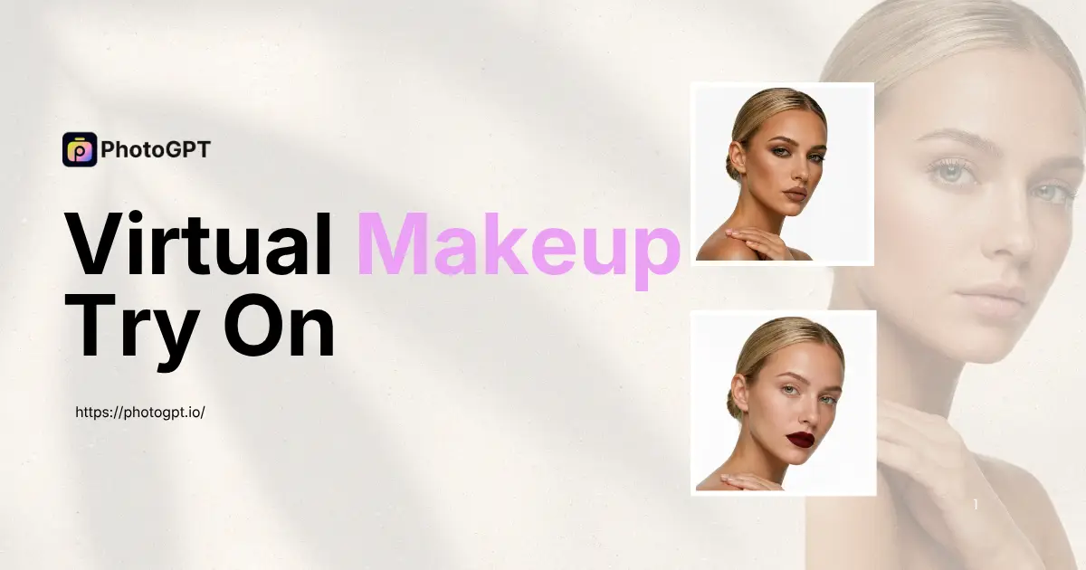 Kostenloses AI virtuelles Make-up ausprobieren