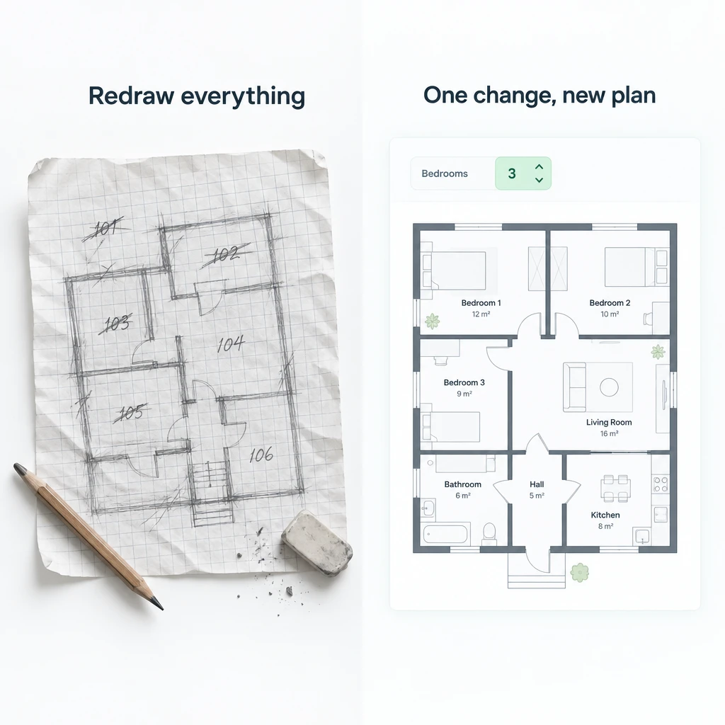 Why Hand Sketching Floor Plans Slows Your Project Down