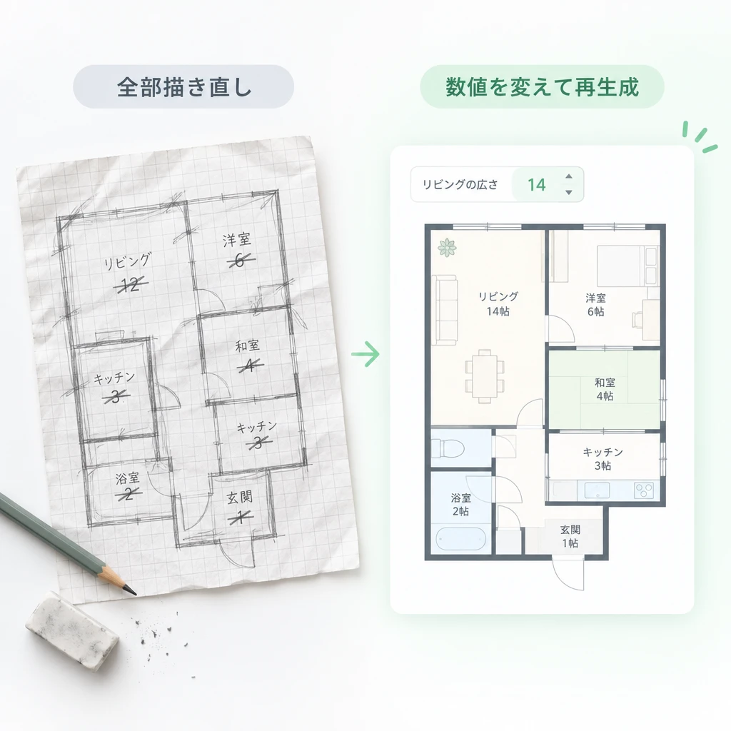 間取りづくりで困っていませんか?
