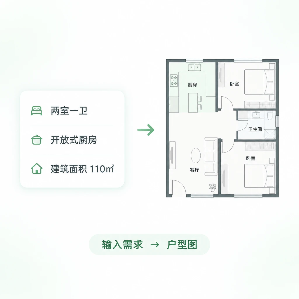 什么是 AI 户型图生成器？