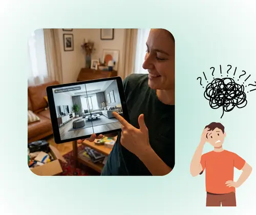 AI 客厅设计 – 难以形象化装修创意？ | RoomDesign