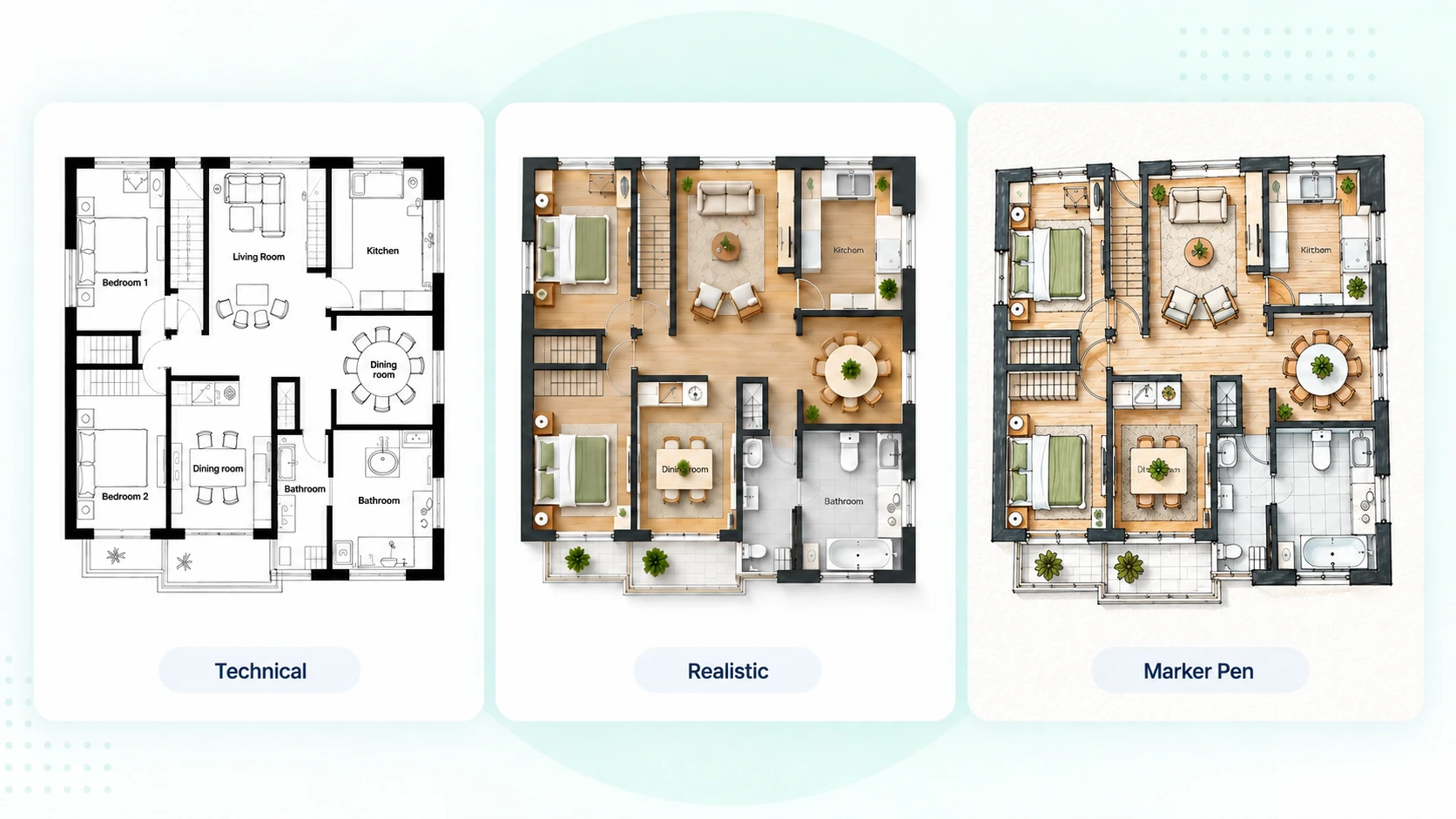 Floor Plan Designer sample floor plan