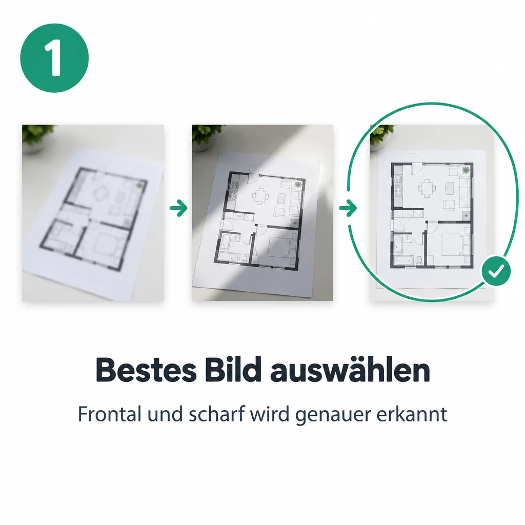 1. Bestes Bild auswählen