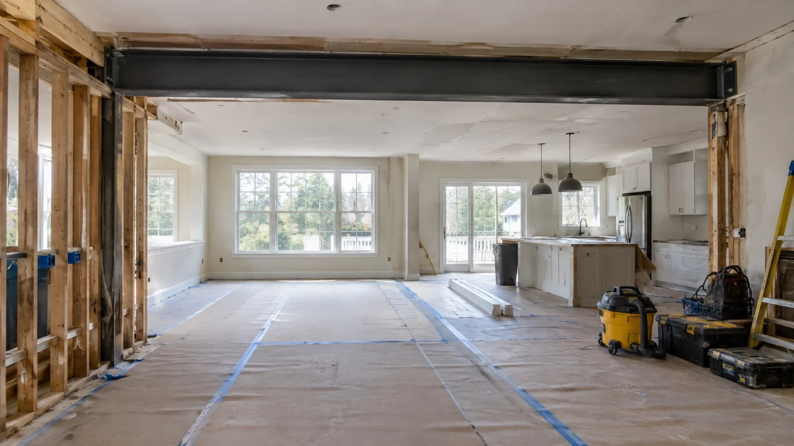 Avoiding structural mistakes when planning an open plan remodel