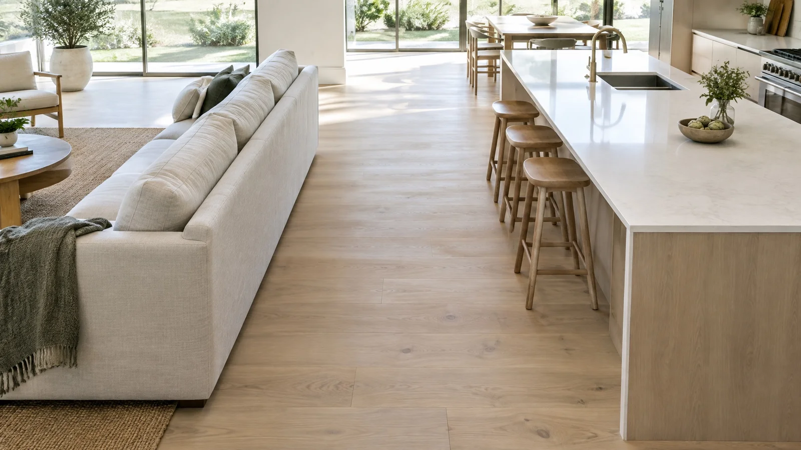Clearance diagram for primary and secondary pathways when you design open floor plans
