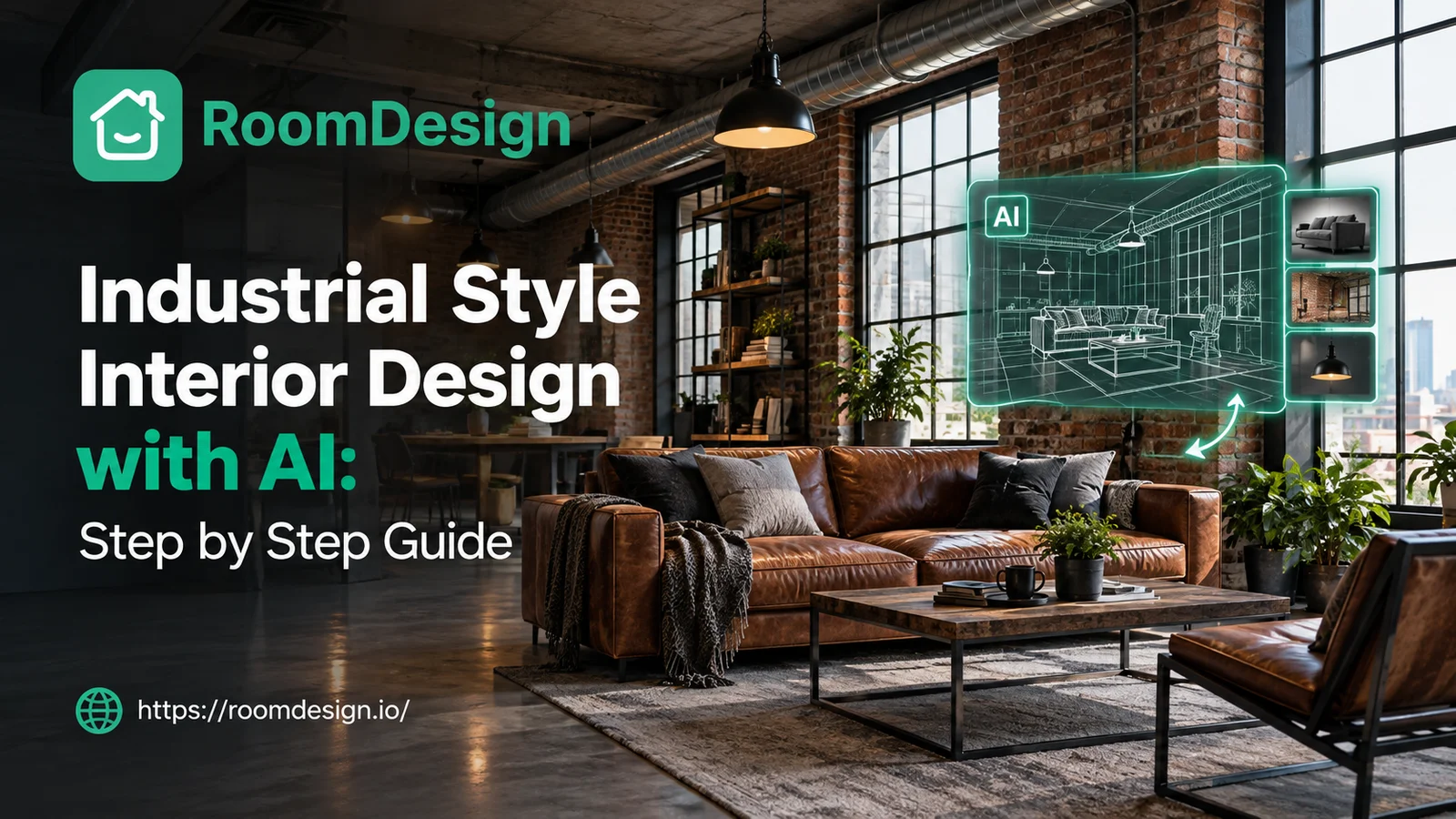 Industrial Style Interior Design with AI: Step by Step Guide