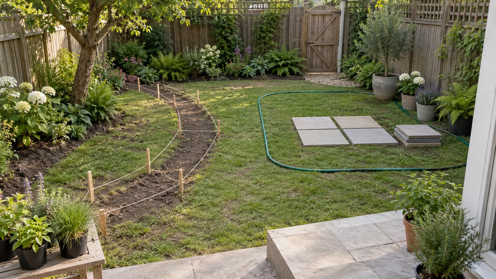 garden-layout-markout