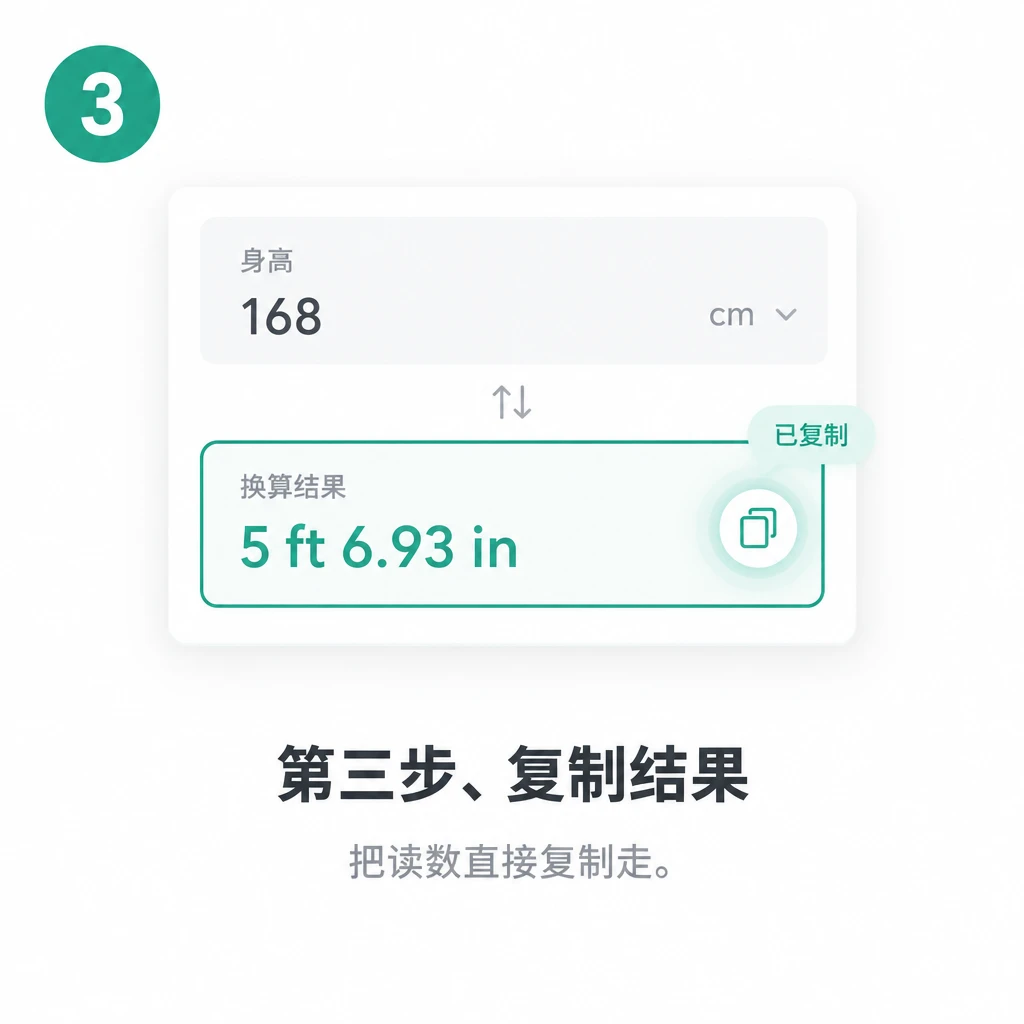 第三步、复制结果