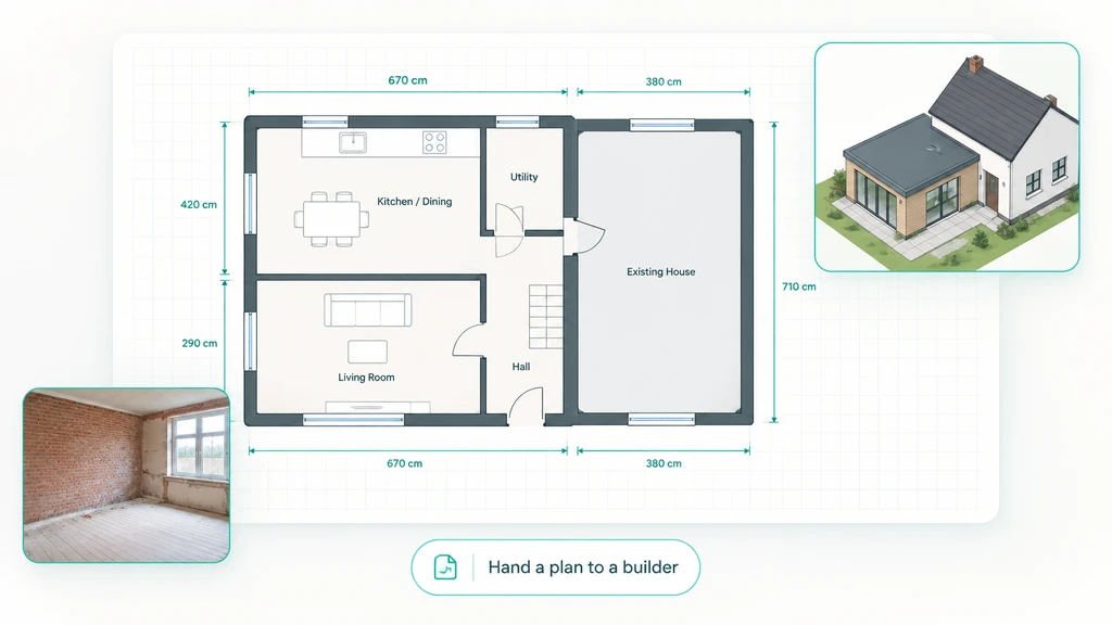 Hand a Plan to a Builder