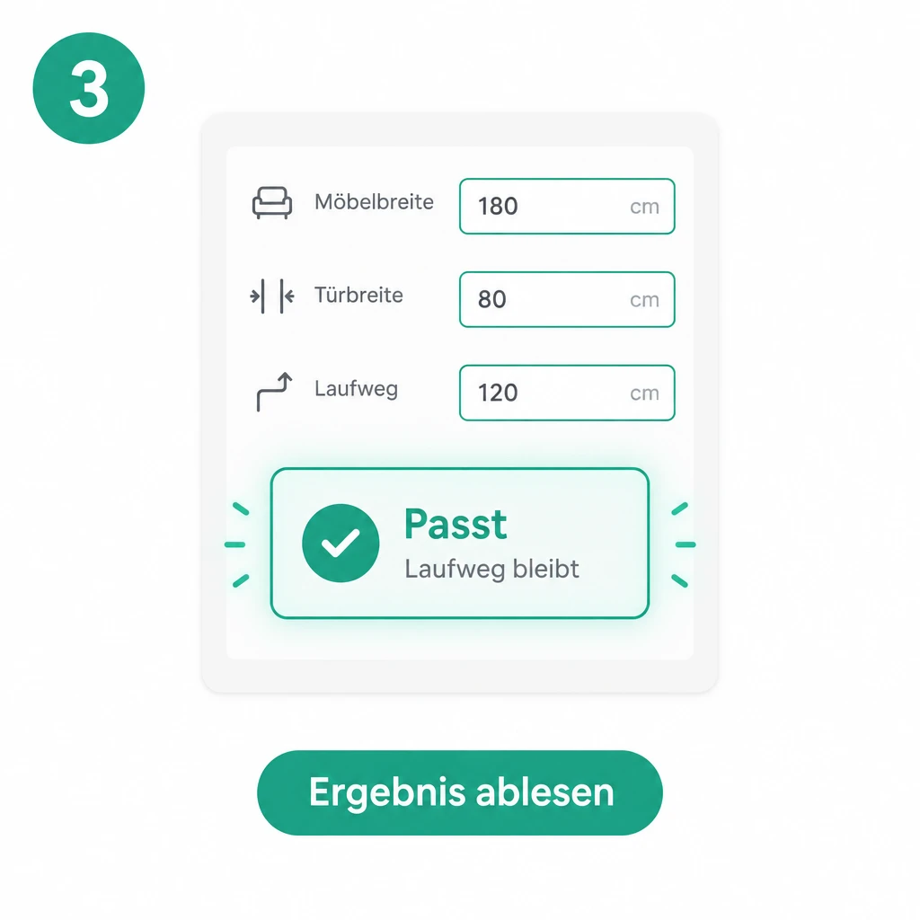 Schritt 3: Passformergebnis lesen
