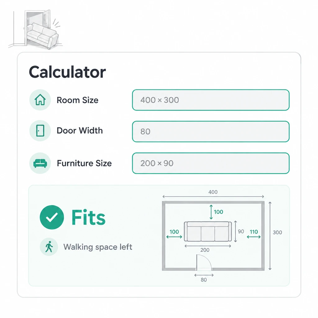 Why Furniture Fit Calculator Beats Guessing Sizes
