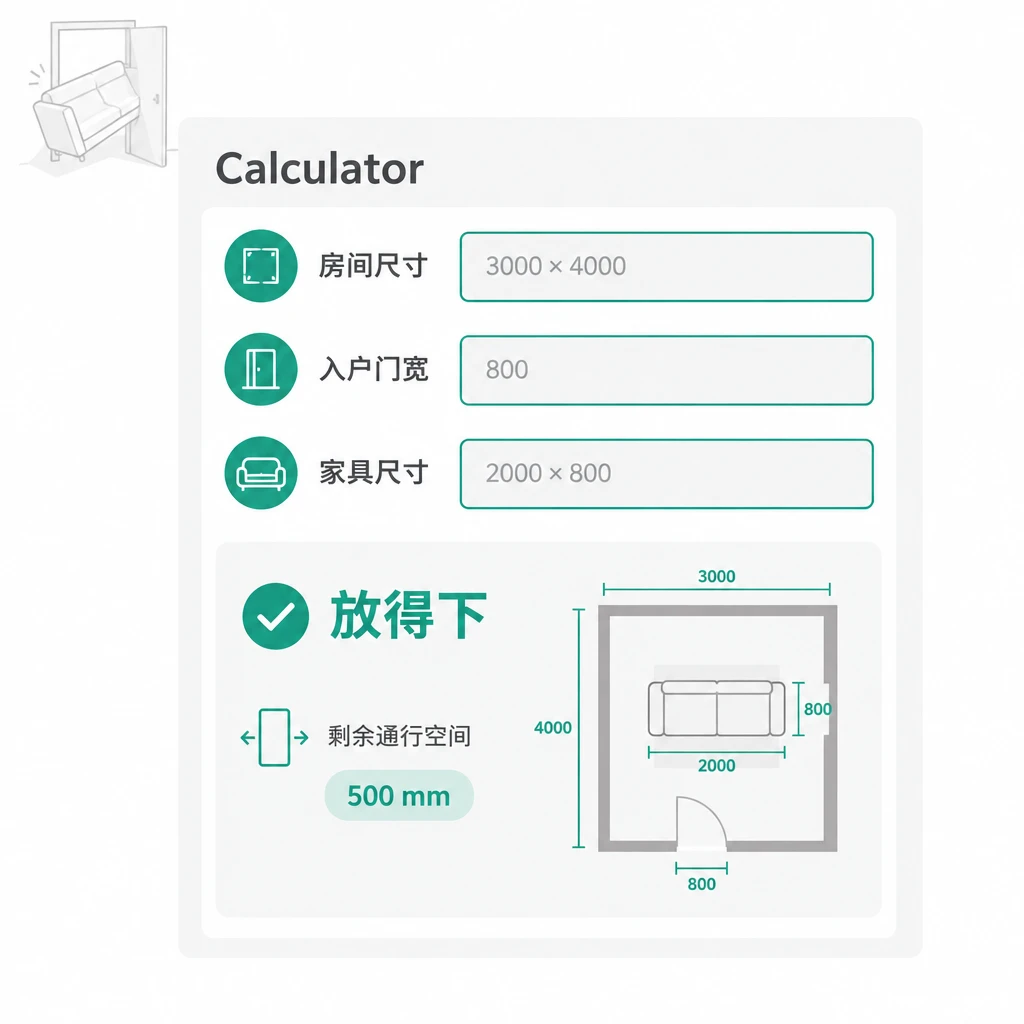 為什麼家具尺寸適配計算器勝過憑感覺估算