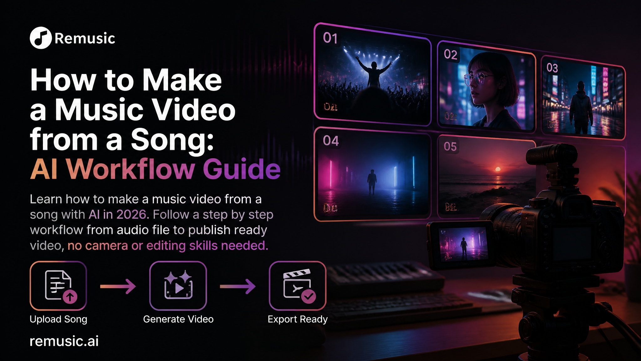 How to Make a Music Video from a Song: AI Workflow Guide