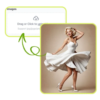 Générateur de Figurines d’Action IA : Étape 1 : Téléchargez une image nette du sujet que vous souhaitez transformer