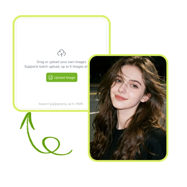 Añadir un Gorro de Santa a la Foto - Paso 1: Sube Tu Foto