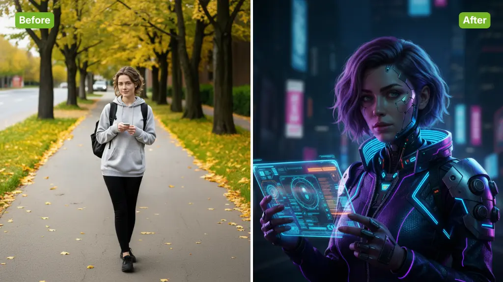 KI-Avatar-Generator Beispiel: Pixel Art nachher