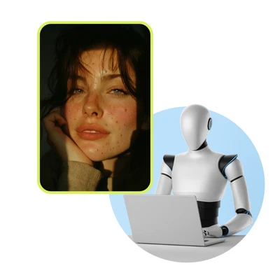 KI-Makelentferner: Schritt 2 - Lassen Sie die KI in Sekunden erkennen und reparieren