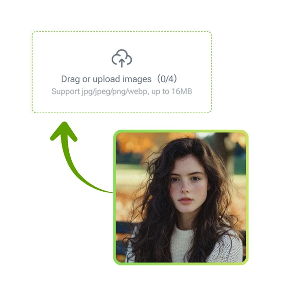Generador de Fotos Profesionales para Negocios con IA - Paso 1: Sube tu Selfie Fácilmente