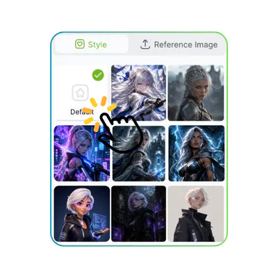 Generador de Personajes IA: Paso 2 - Elige el Estilo de Tu Personaje