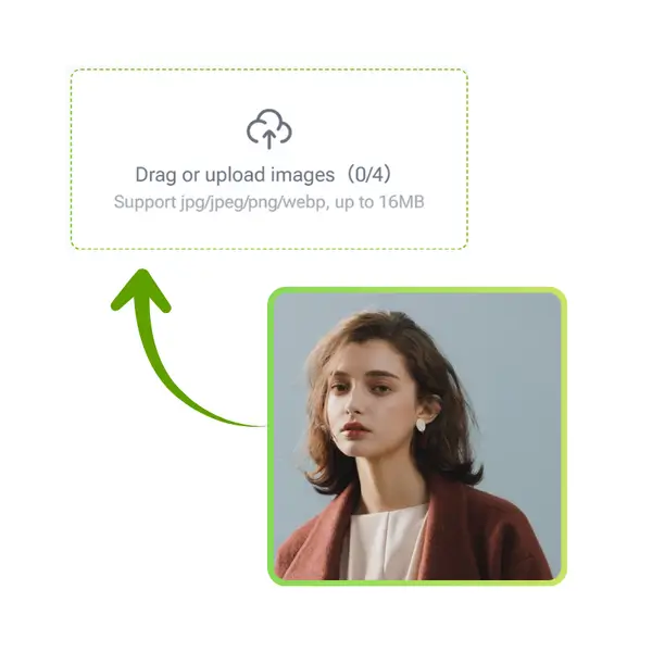 AI Christmas Photo Generator - Step 1: Upload Your Photo