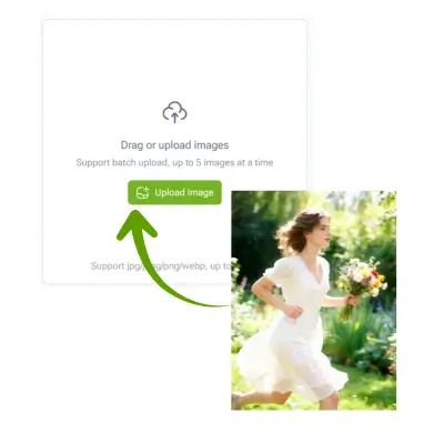 Photographie de Vêtements à Plat par IA : Étape 1 : Téléchargez Votre Photo de Vêtement