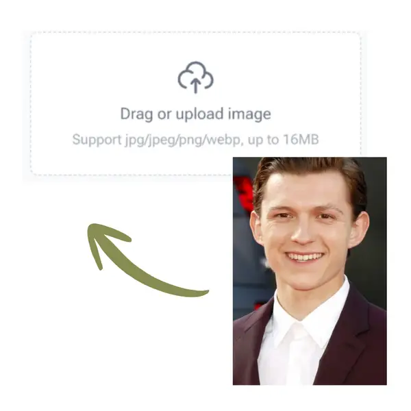 Paso 1 Subir foto - Filtro de cambio de género con IA