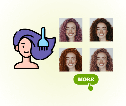 Changeur de Couleur de Cheveux AI - Essayez Plusieurs Couleurs de Cheveux en Un Clic