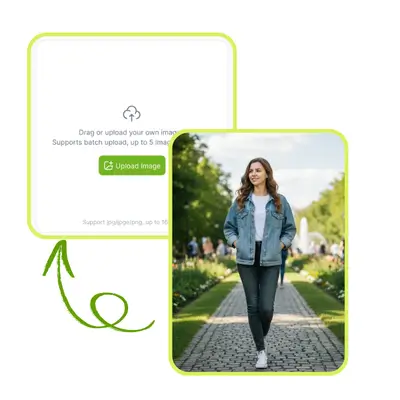 Générateur de Portraits IA : Étape 1 - Téléchargez Votre Photo