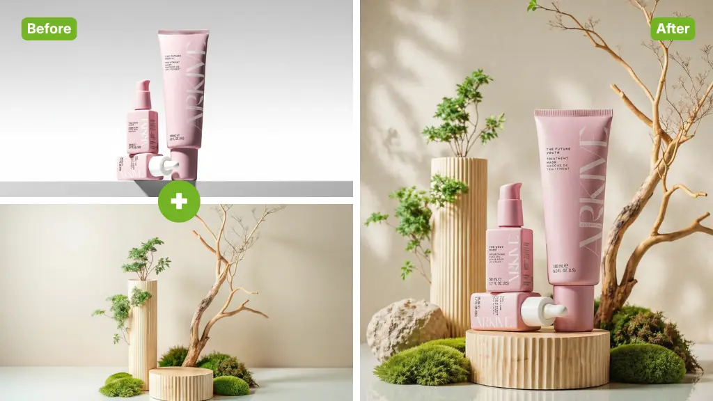AI Image Blender Sample: Product Shot