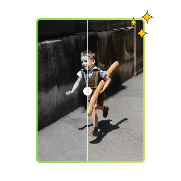 AI Image Colorizer - Step 2: Preview Colorized Result