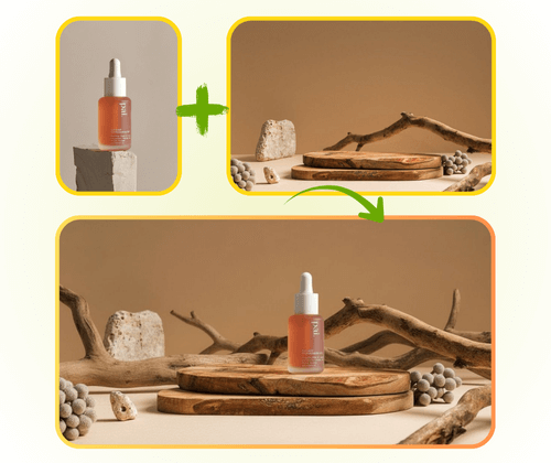 Combineur d'Images IA : Visuels Produits Époustouflants pour le E-Commerce