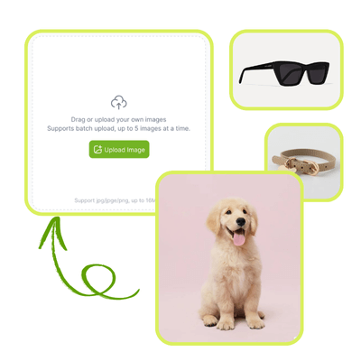 Combineur d'Images IA : Étape 1 : Téléchargez Vos Images