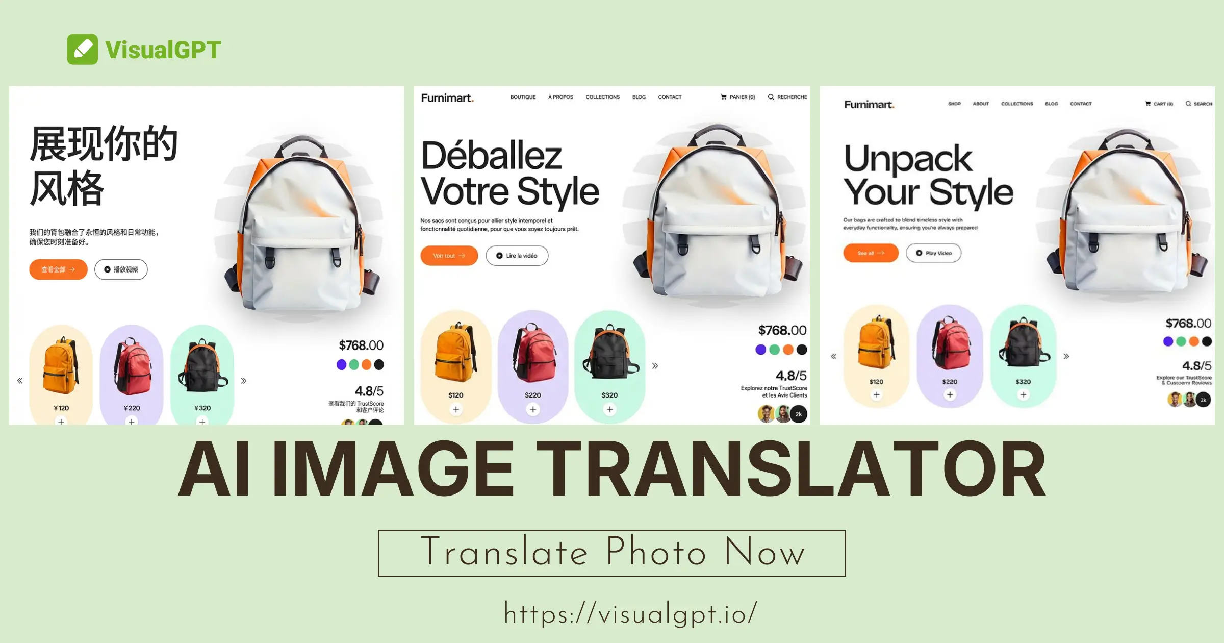 Traducteur d'images IA – Traduction gratuite du texte dans l'image, sans connexion