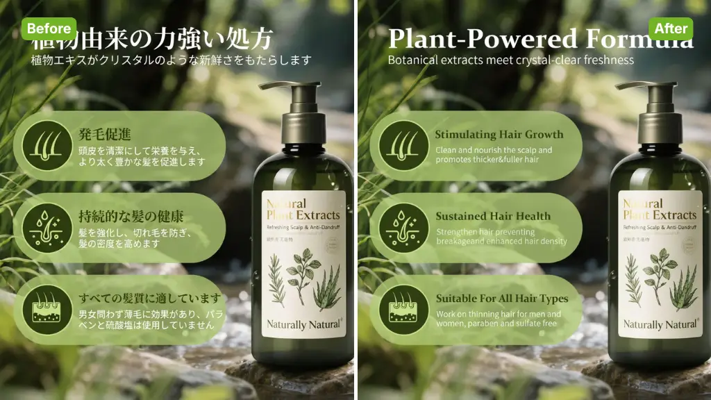 Ejemplo de Traductor de Imágenes AI: Negocios