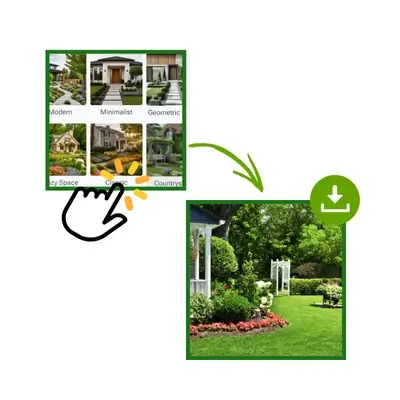 Conception de Paysage par IA : Étape 3 : Choisissez un Style et Générez - VisualGPT