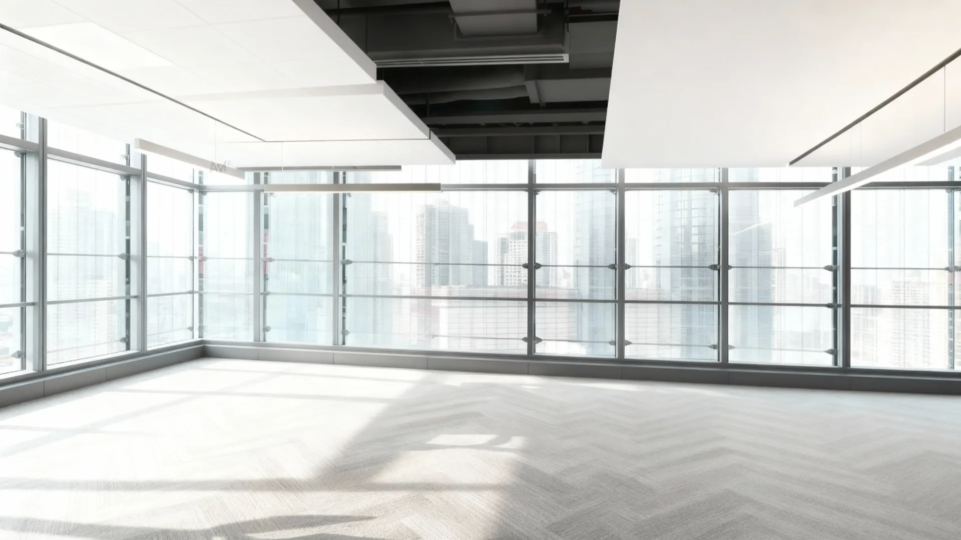 Ejemplo del Generador de Diseño de Oficina con IA: Biofílico antes