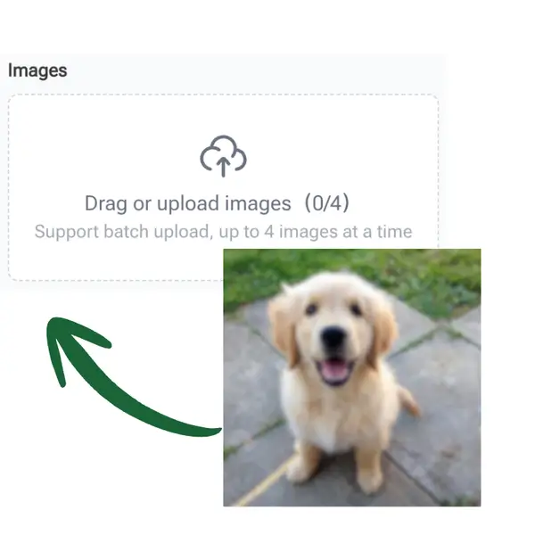 AI Photo Enhancer - Step 1: Upload Your Image