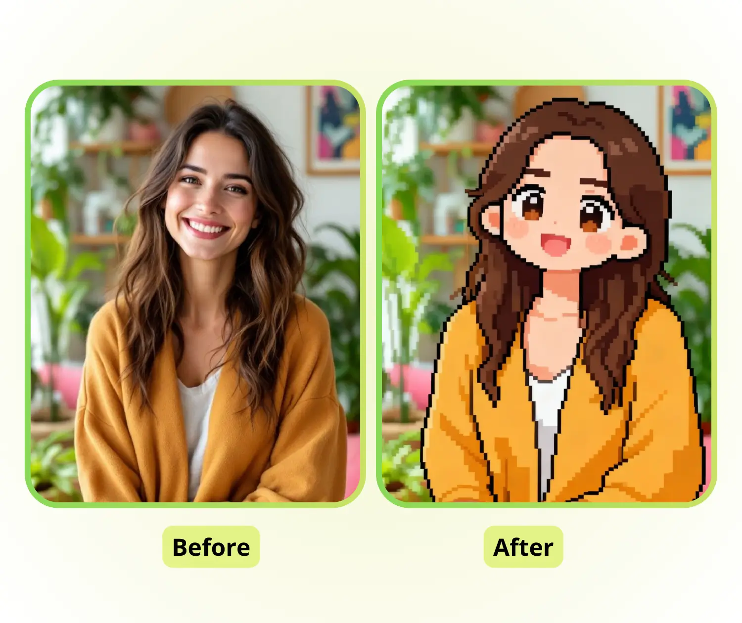 KI-Pixel-Art-Generator: Social-Media-Avatare