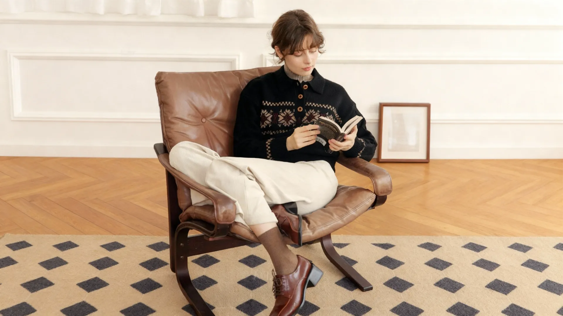 AI Profile Picture Generator Sample: Modern before