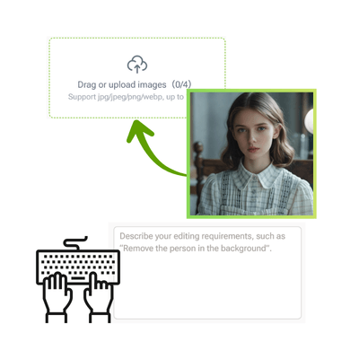 Générateur d'Autocollants IA : Étape 1 - Téléchargez Votre Photo (Optionnel)