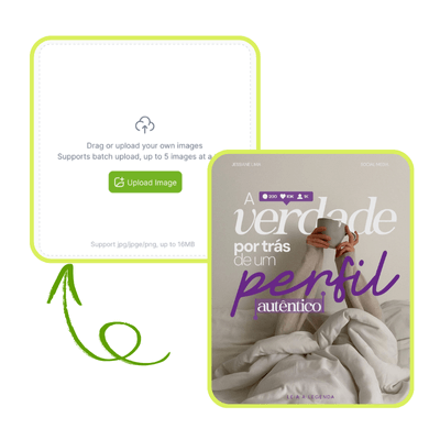 Suppresseur de texte AI : étape 1 - téléchargez votre image