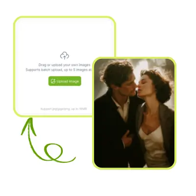 Déflouter l'image avec l'IA : Étape 1 - Téléversez une image floue